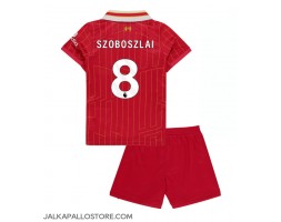 Liverpool Dominik Szoboszlai #8 Kotipaita Lapsille 2024-25 Lyhythihainen (+ shortsit)